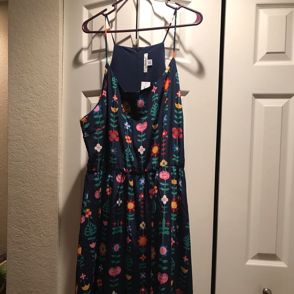 Plus Size Disney Themed Knee Length Dress